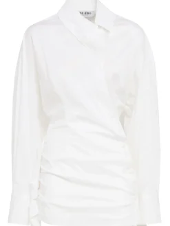 Mini shirt dress