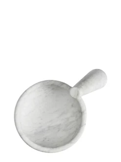 Mortaio e pestello Ellipse in marmo