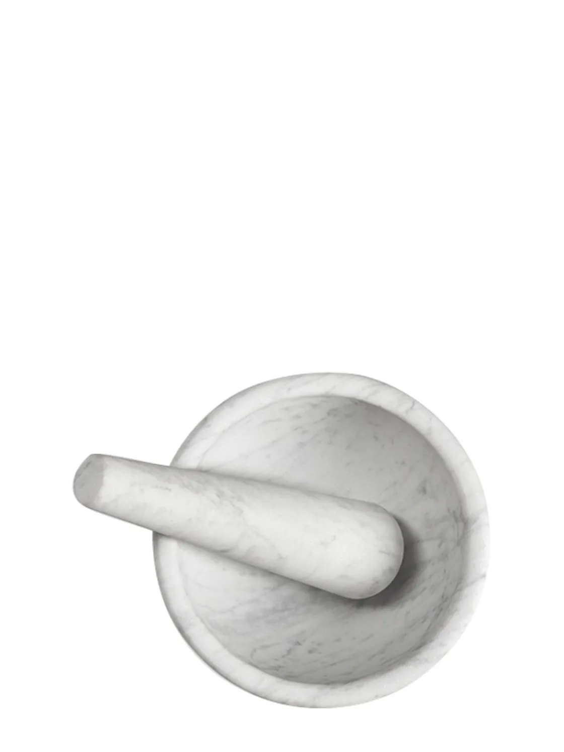 Mortaio e pestello Ellipse in marmo