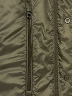 Moulleau quilted nylon down shirt jacket