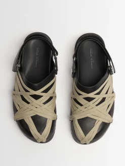 Mules in pelle Megalace Granola 30mm