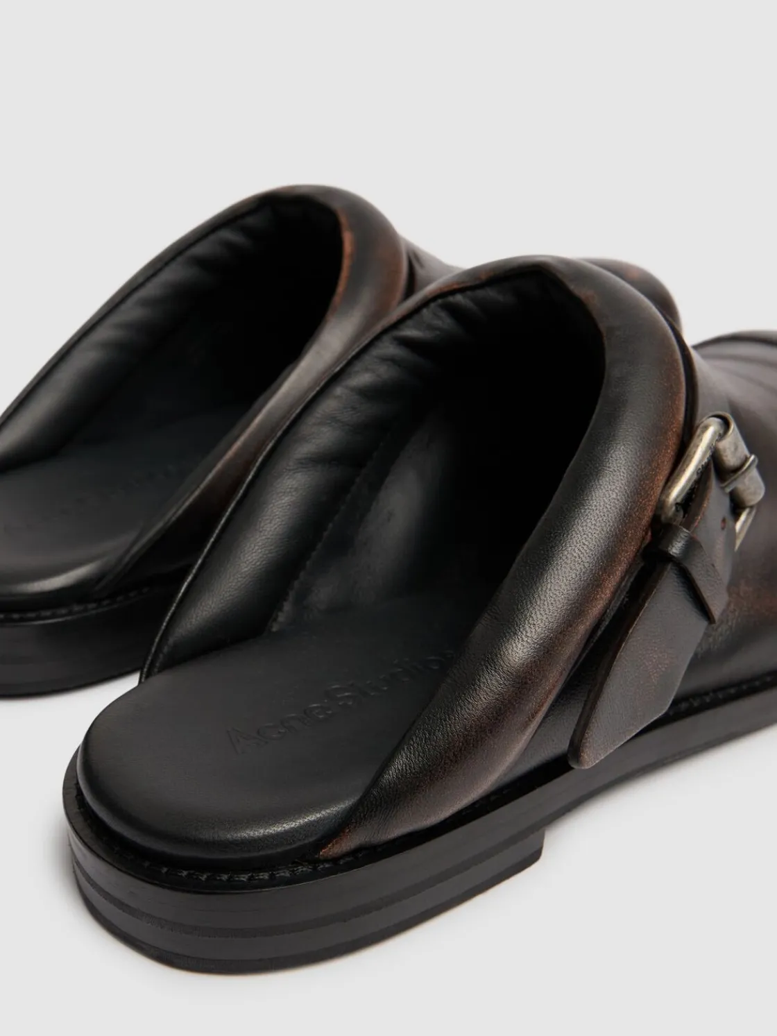 Mules in pelle 20mm