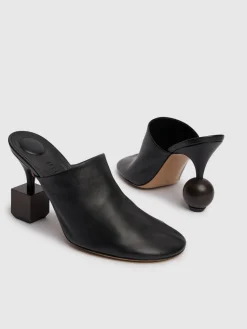 Mules Les Bisou in pelle 90mm