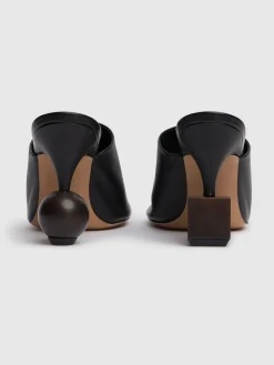 Mules Les Bisou in pelle 90mm