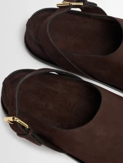 Mules Louis in camoscio 20mm