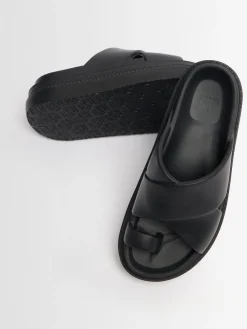 Multiple sole foam sandals
