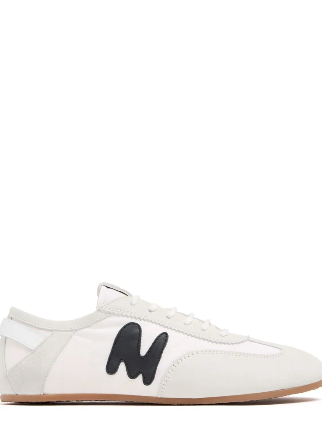 New Retro Trainer leather blend sneakers