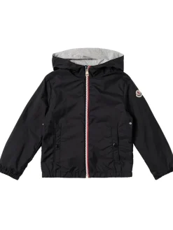 New Urville hooded nylon rain jacket