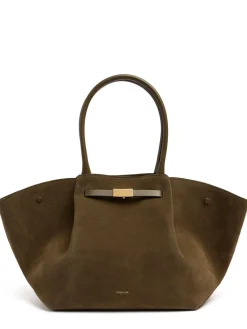 New York suede tote bag