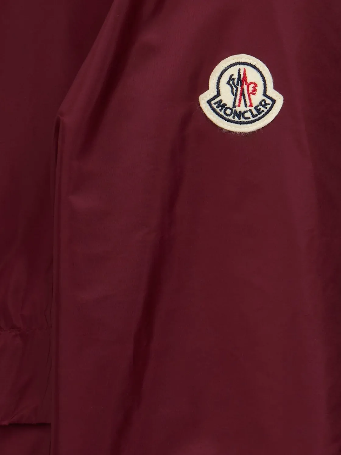 Nidge nylon hooded casual jacket