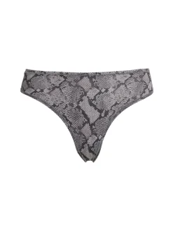 Nylon blend thong