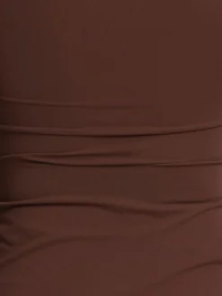 Nylon blend turtleneck top