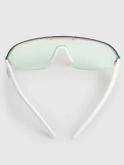 Occhiali da sole a maschera Ombrate in metallo