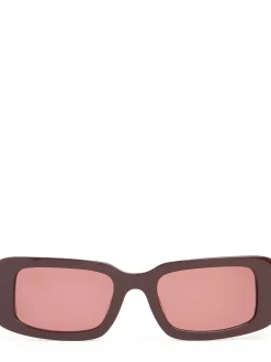 Occhiali da sole quadrati Lamar in acetato