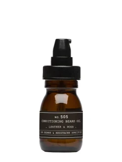 Olio da barba Leather & wood 30ml