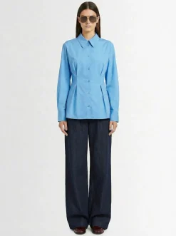 Opy cotton blend shirt