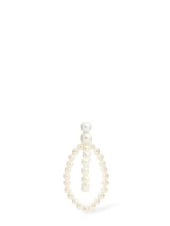 Orecchino Petite Wrapped in oro 14kt / perle