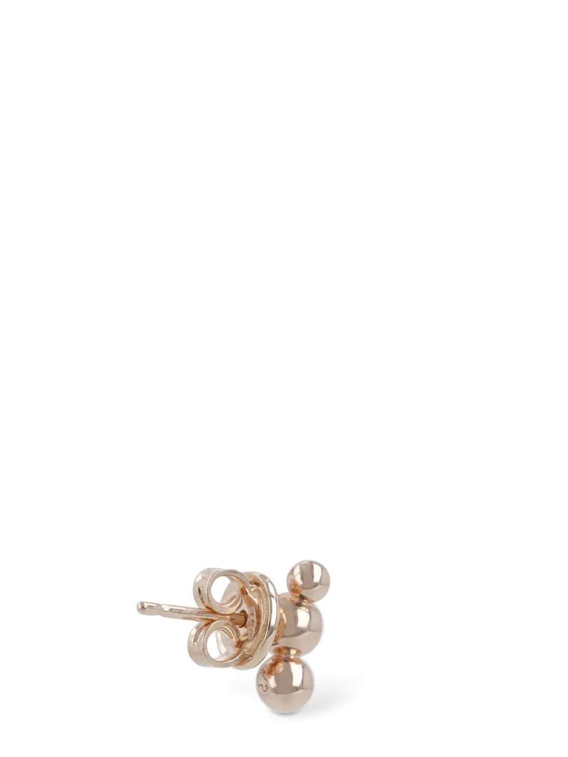 Orecchino singolo Bollicine in oro 9kt / diamante