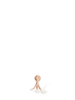 Orecchino singolo Stellina in oro rosa 9kt