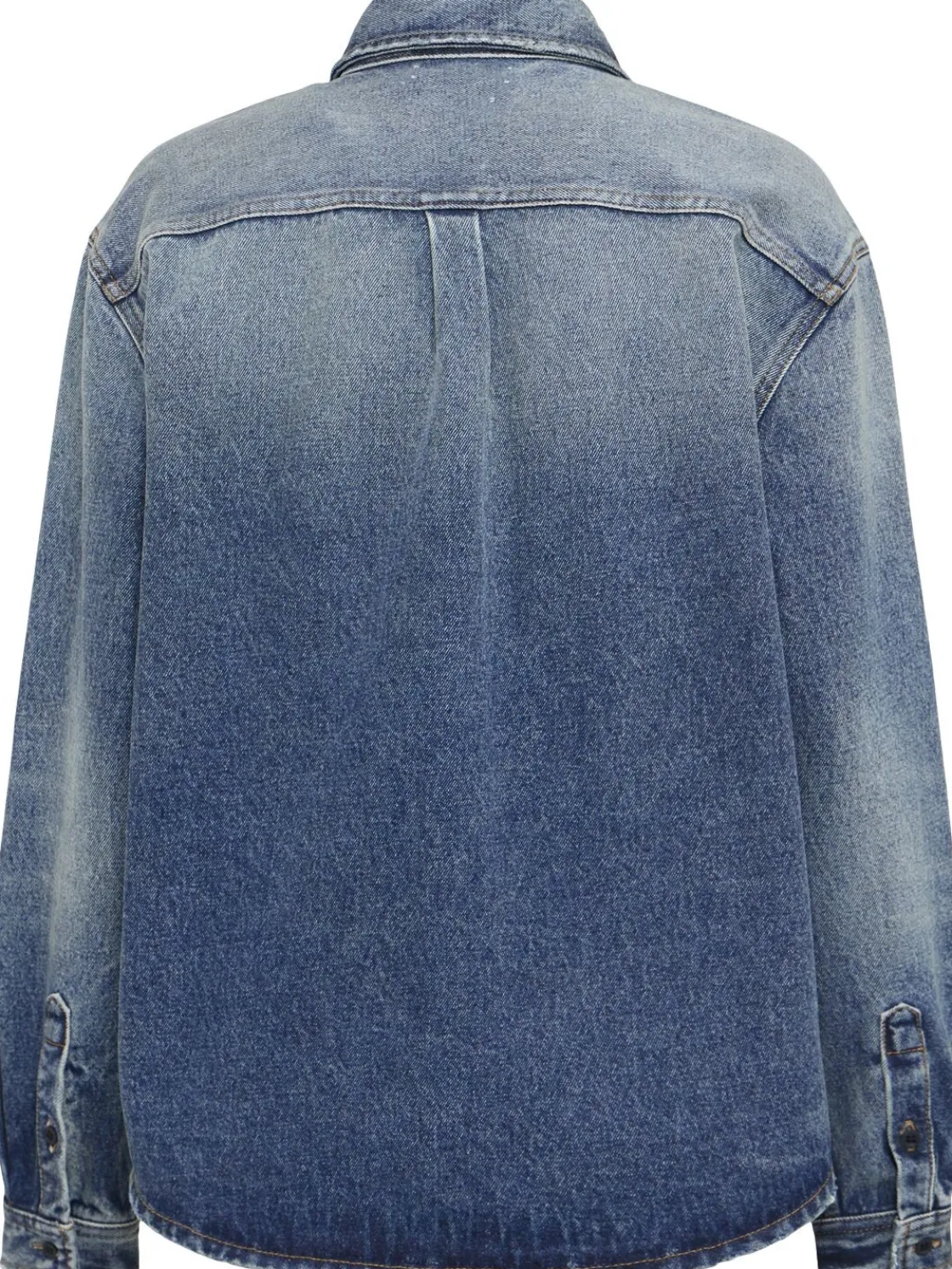 Overshirt Luce in denim stonewash