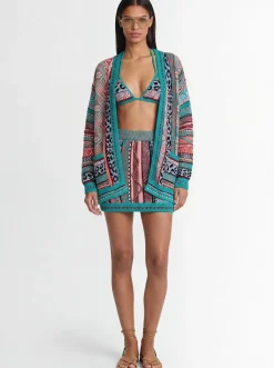 Oversize knit cardigan