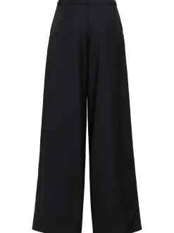 Oversize wide-leg suit pants