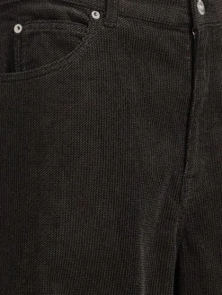Pantaloni a coste taglio ampio