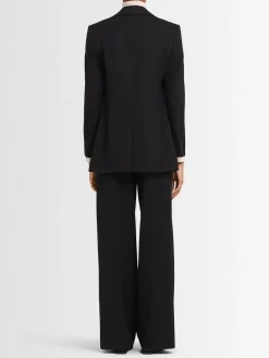 Pantaloni Amira in twill di lana