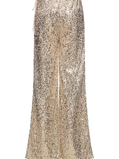 Pantaloni ampi Nolan con paillettes