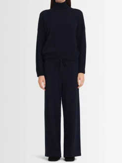 Pantaloni Aurora in maglia di lana
