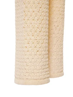 Pantaloni Calla in maglia di cotone organico