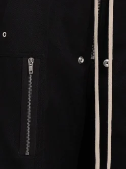 Pantaloni Cargobelas in lana con zip