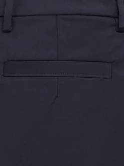 Pantaloni chino ampi in twill di lana