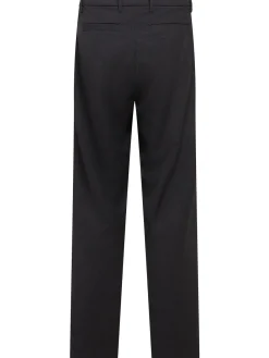 Pantaloni chino ampi in twill di lana