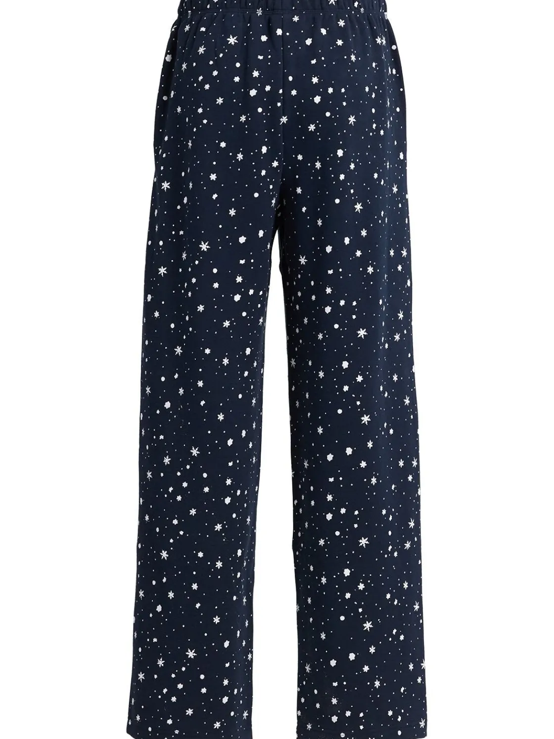 Pantaloni dritti in misto cotone