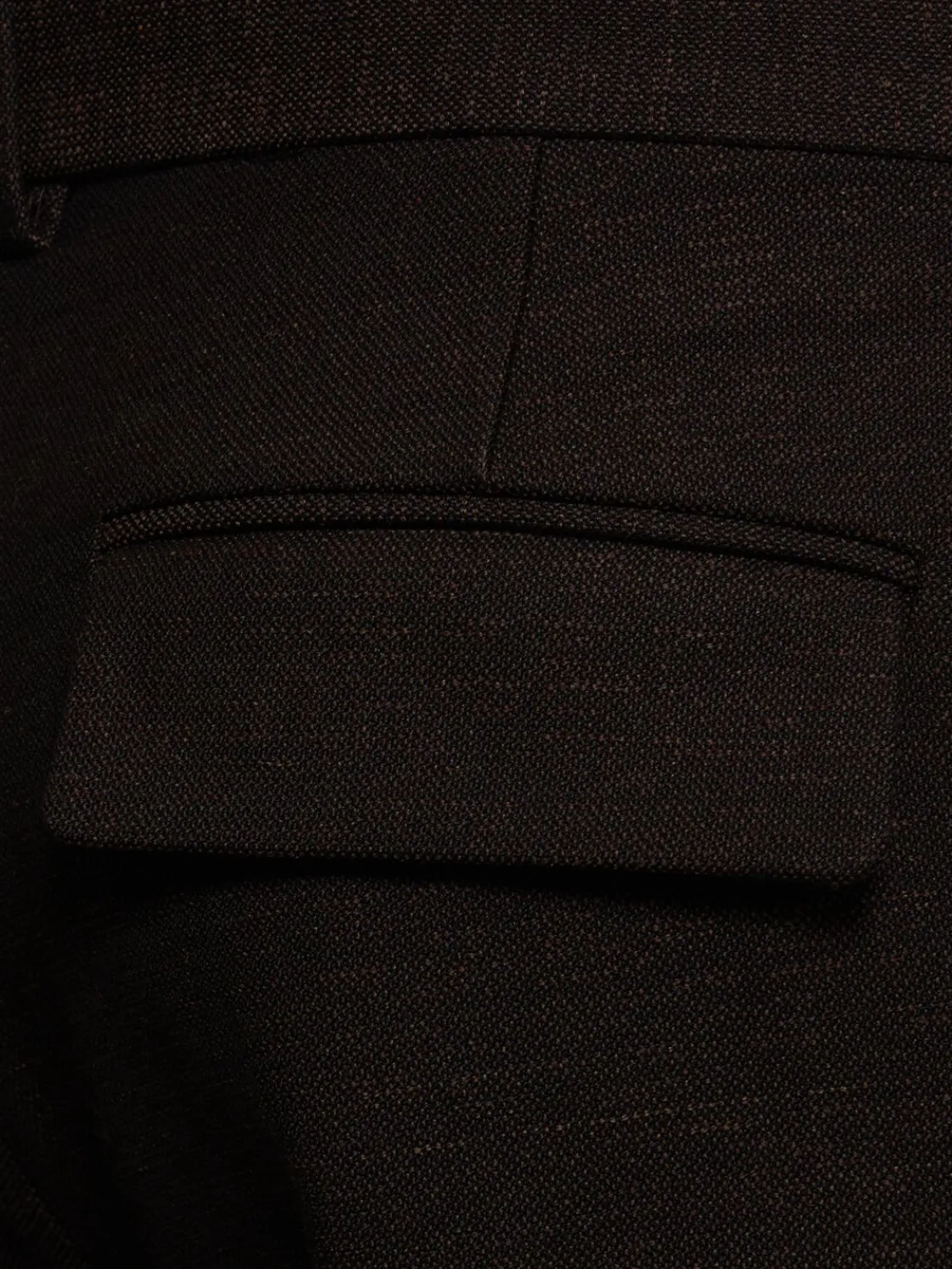 Pantaloni dritti Selvie a vita bassa