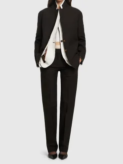 Pantaloni dritti Selvie a vita bassa