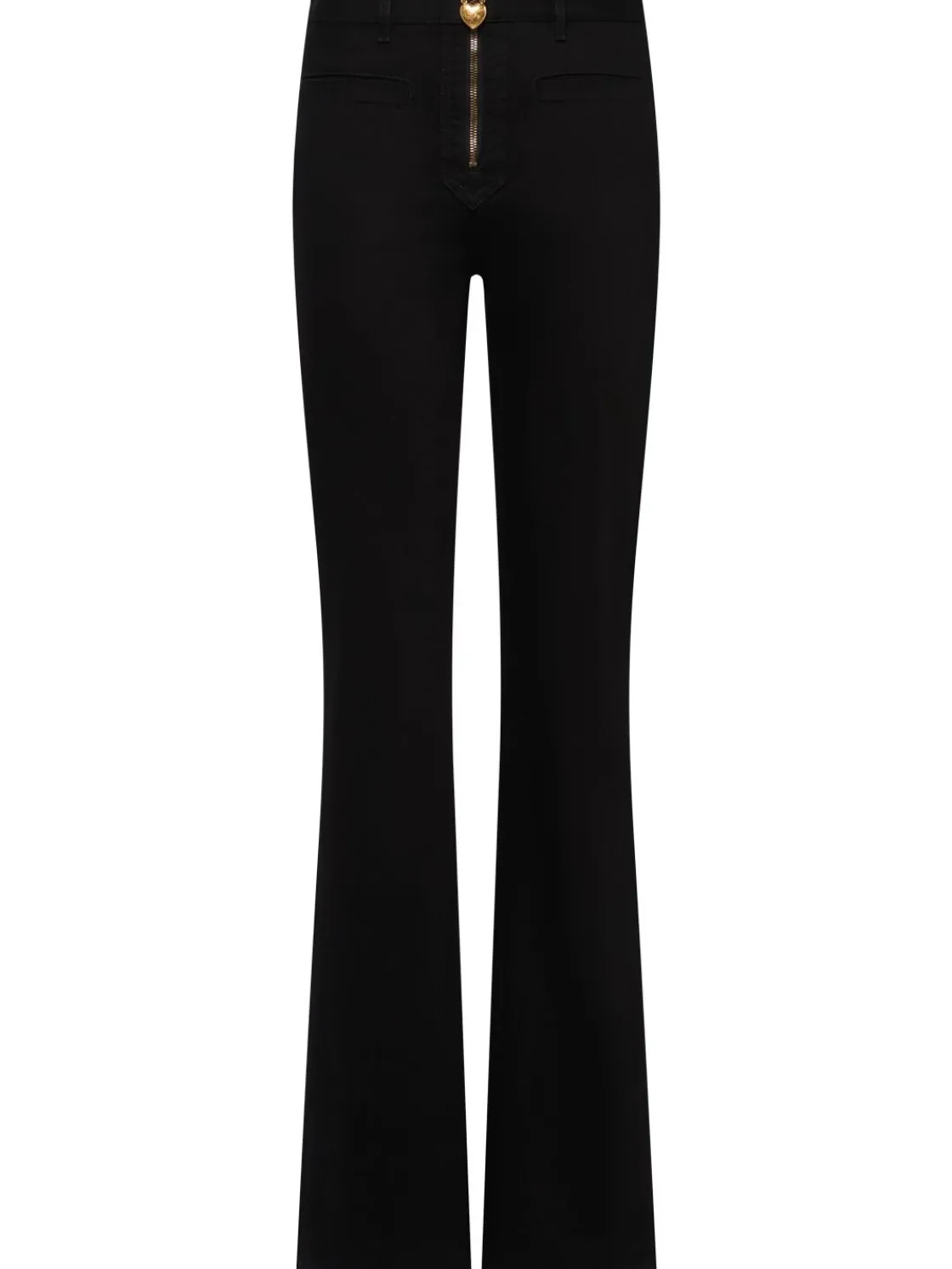 Pantaloni dritti vita alta