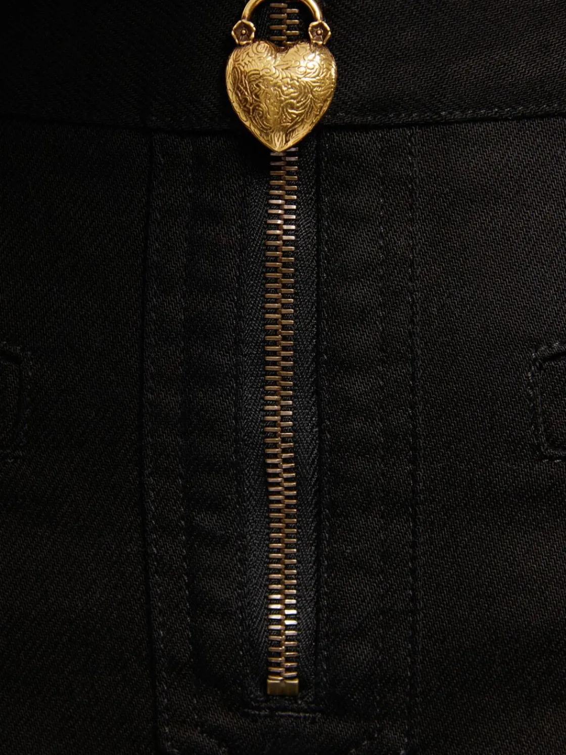 Pantaloni dritti vita alta