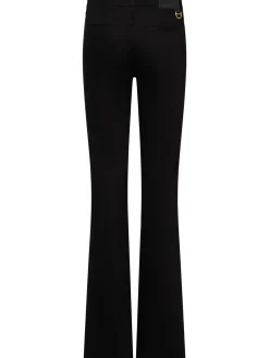 Pantaloni dritti vita alta