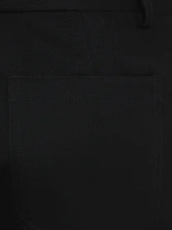 Pantaloni gamba dritta Malika in twill di lana