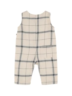 Pantaloni in cotone check