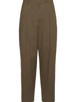 Pantaloni in cotone con pinces Silas