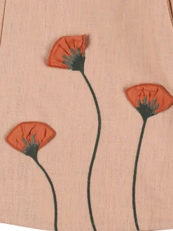 Pantaloni in cotone stampato