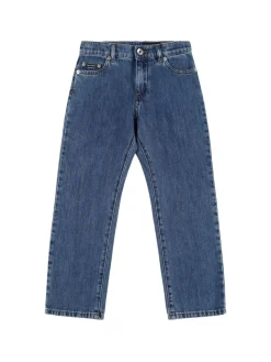 Pantaloni in denim di cotone