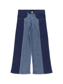 Pantaloni in denim di misto cotone