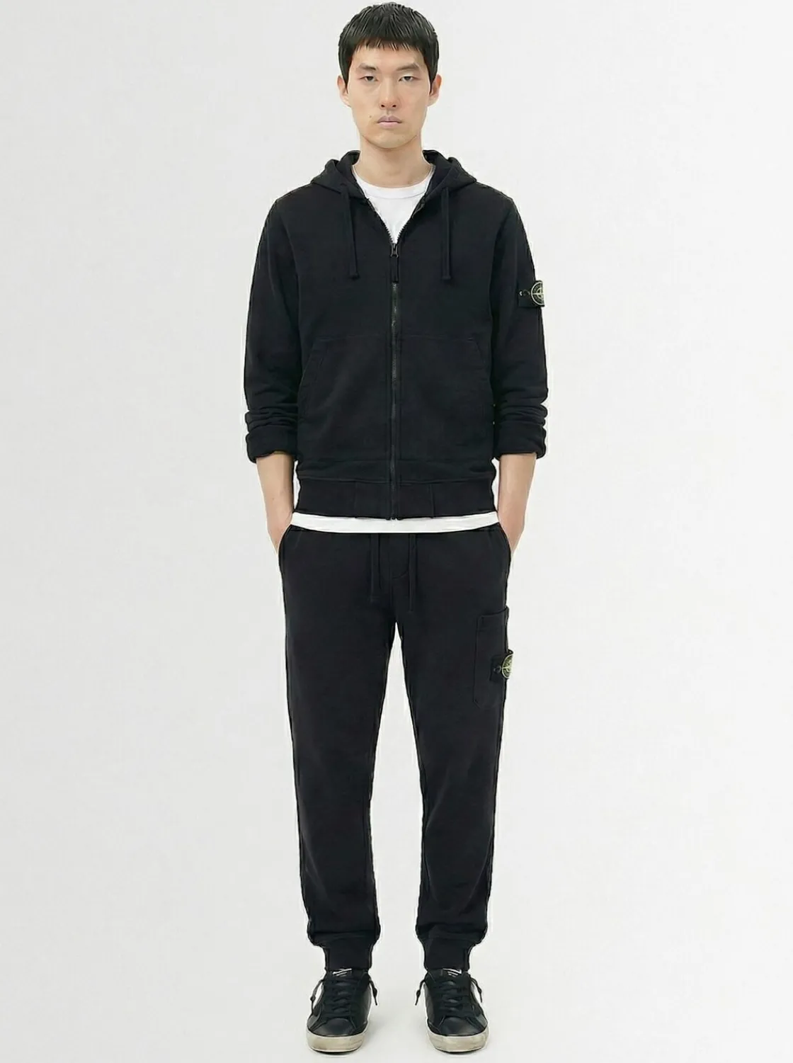 Pantaloni in felpa di cotone