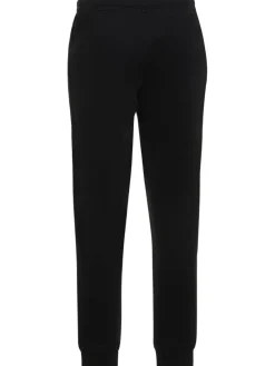 Pantaloni in felpa di cotone con logo