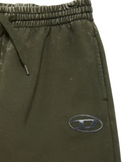 Pantaloni in felpa di cotone con logo