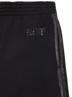 Pantaloni in felpa di cotone stampata